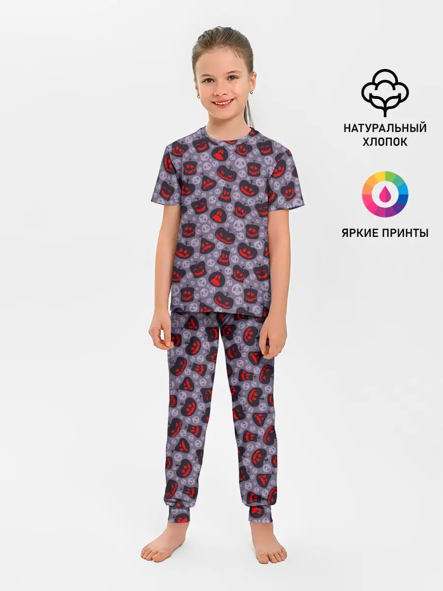 Детская пижама с брюками