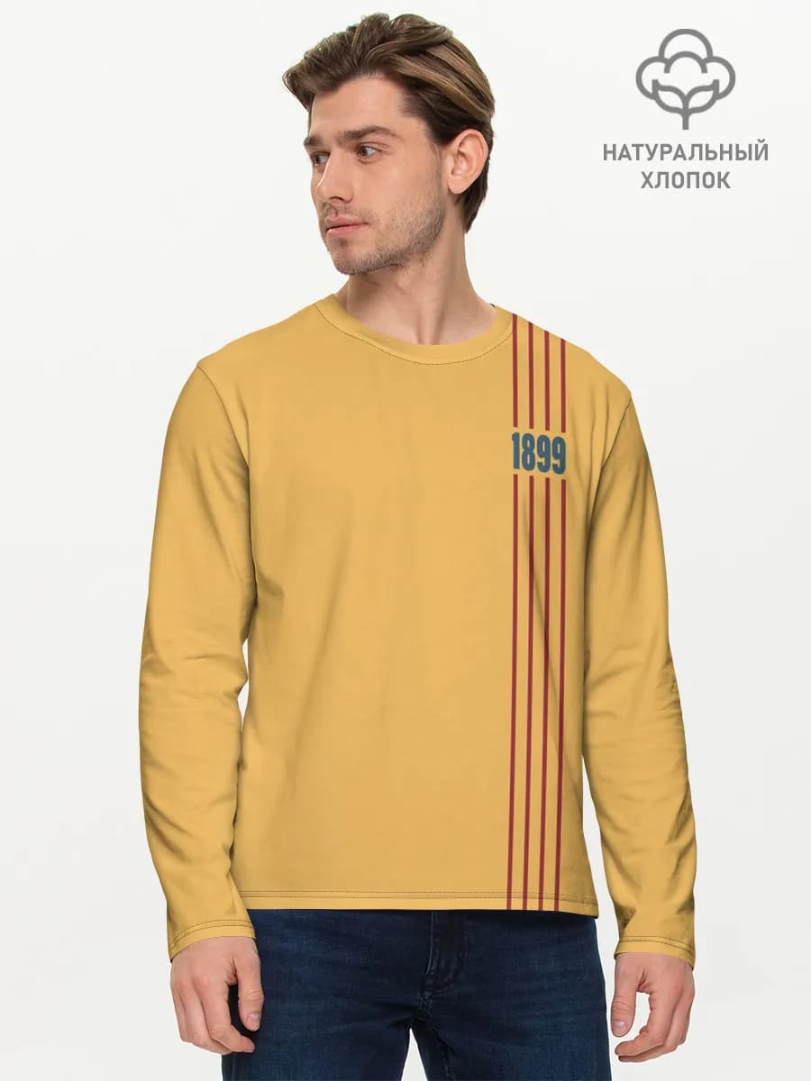 Мужской лонгслив базовый