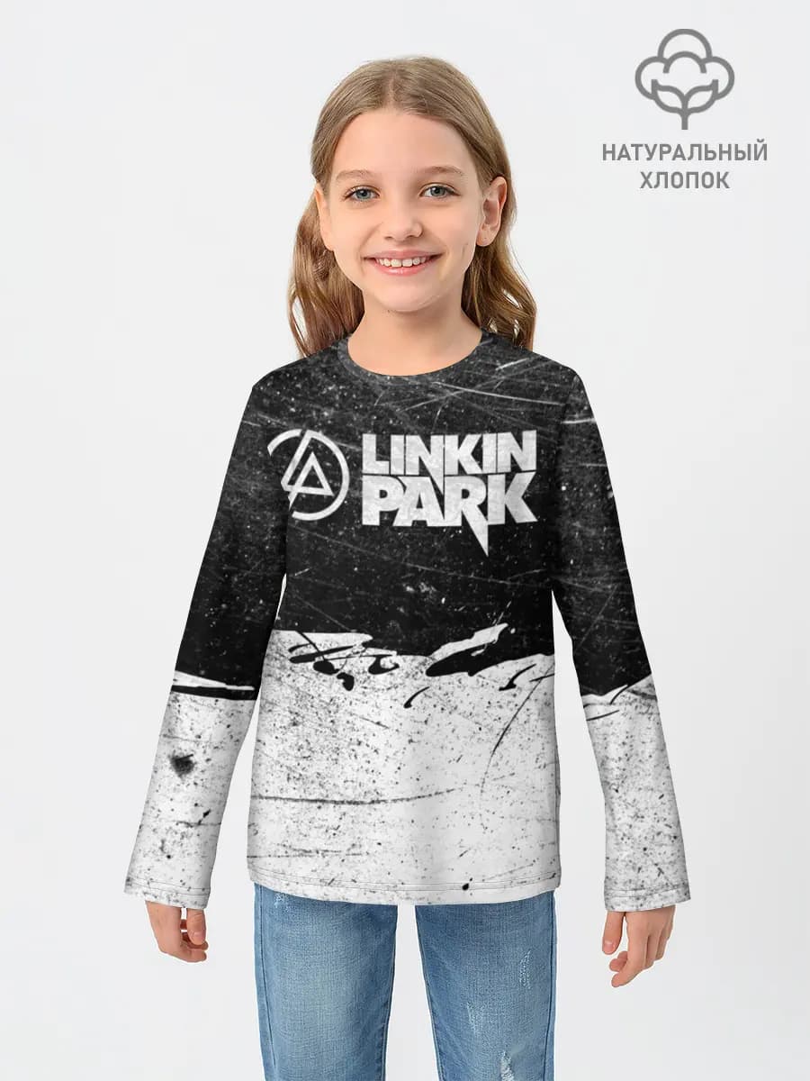 Линкин Парк Лого Рок ЧБ | Linkin Park Rock