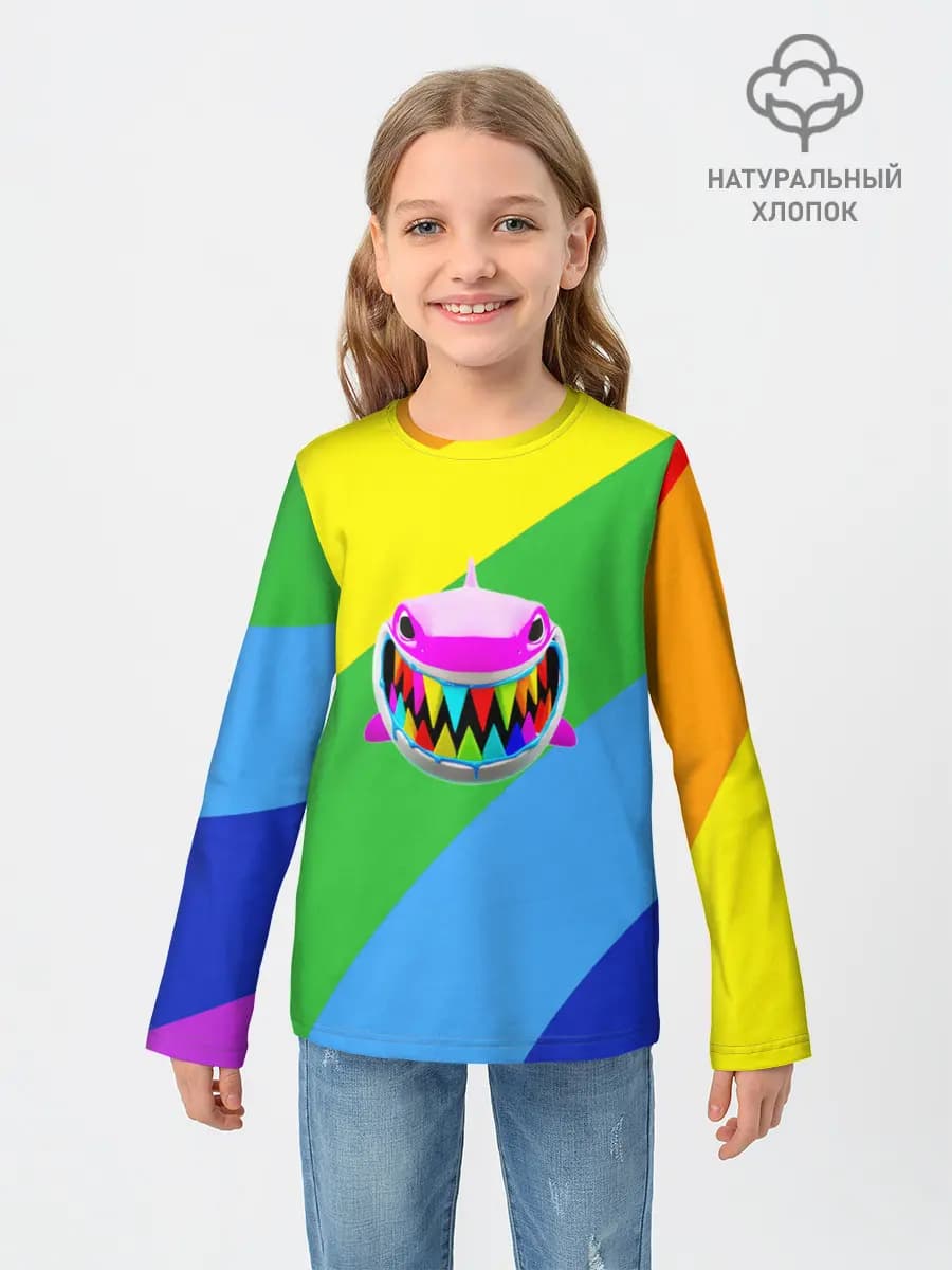 Детский лонгслив