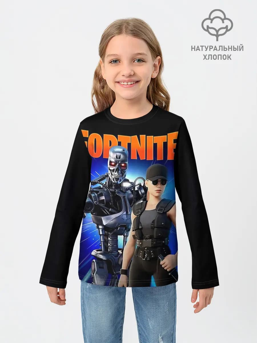 Детский лонгслив