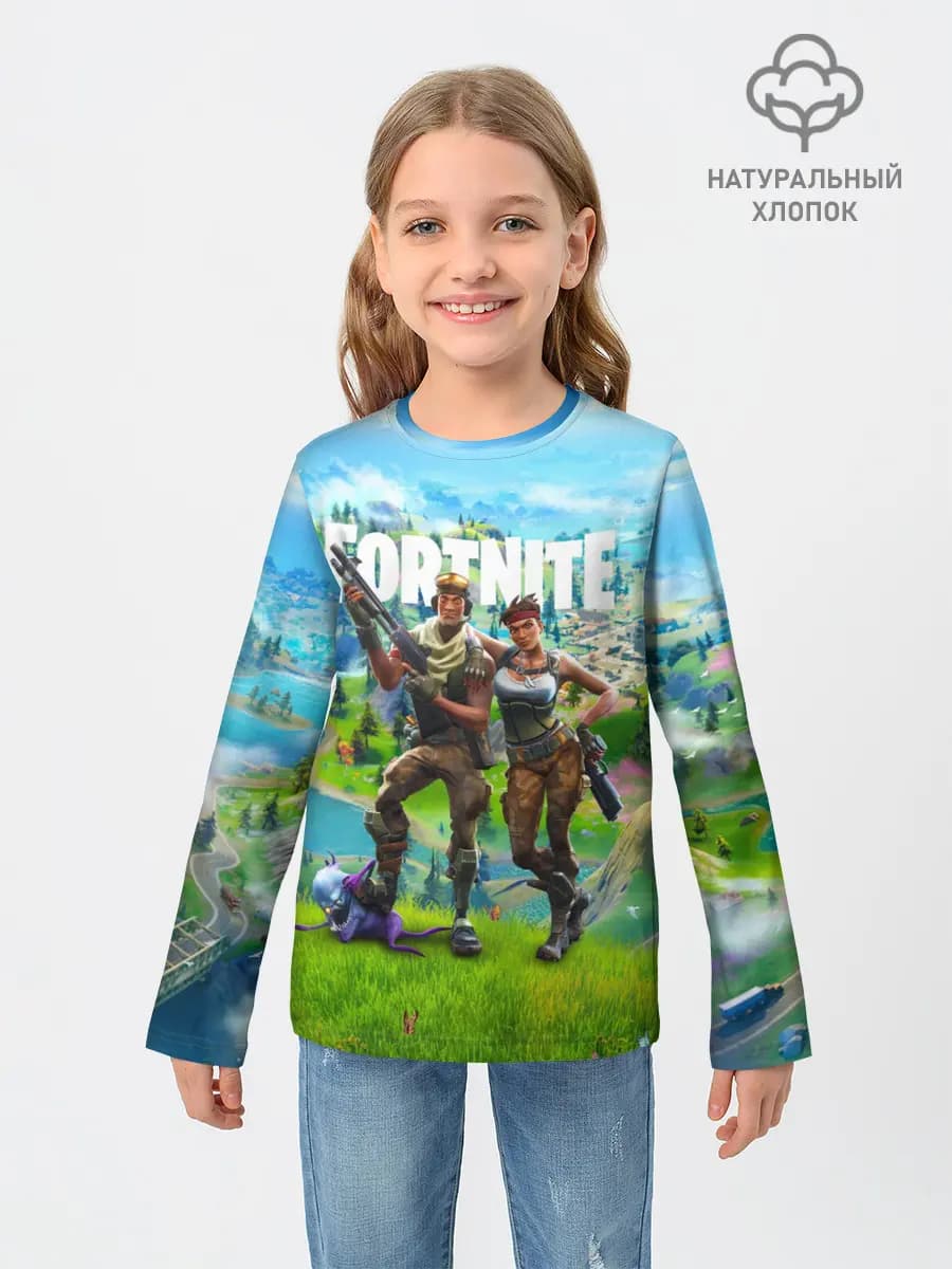 Детский лонгслив