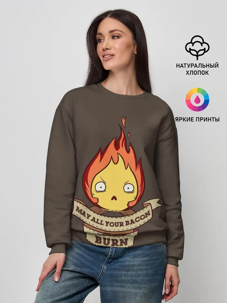 Женский свитшот