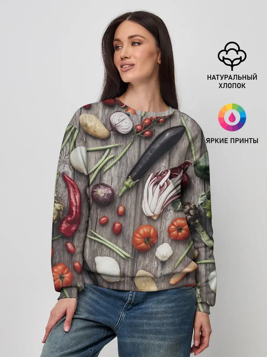 Женский свитшот