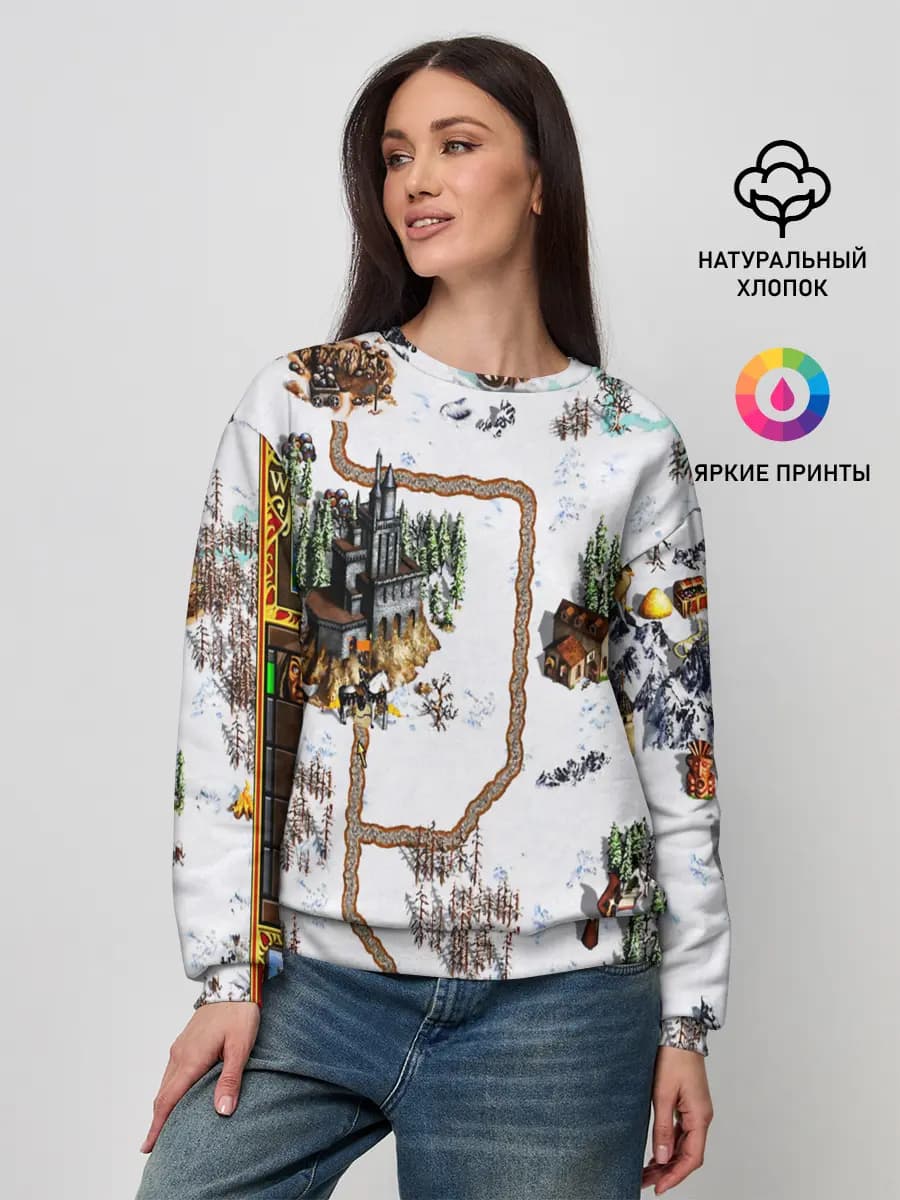 Женский свитшот