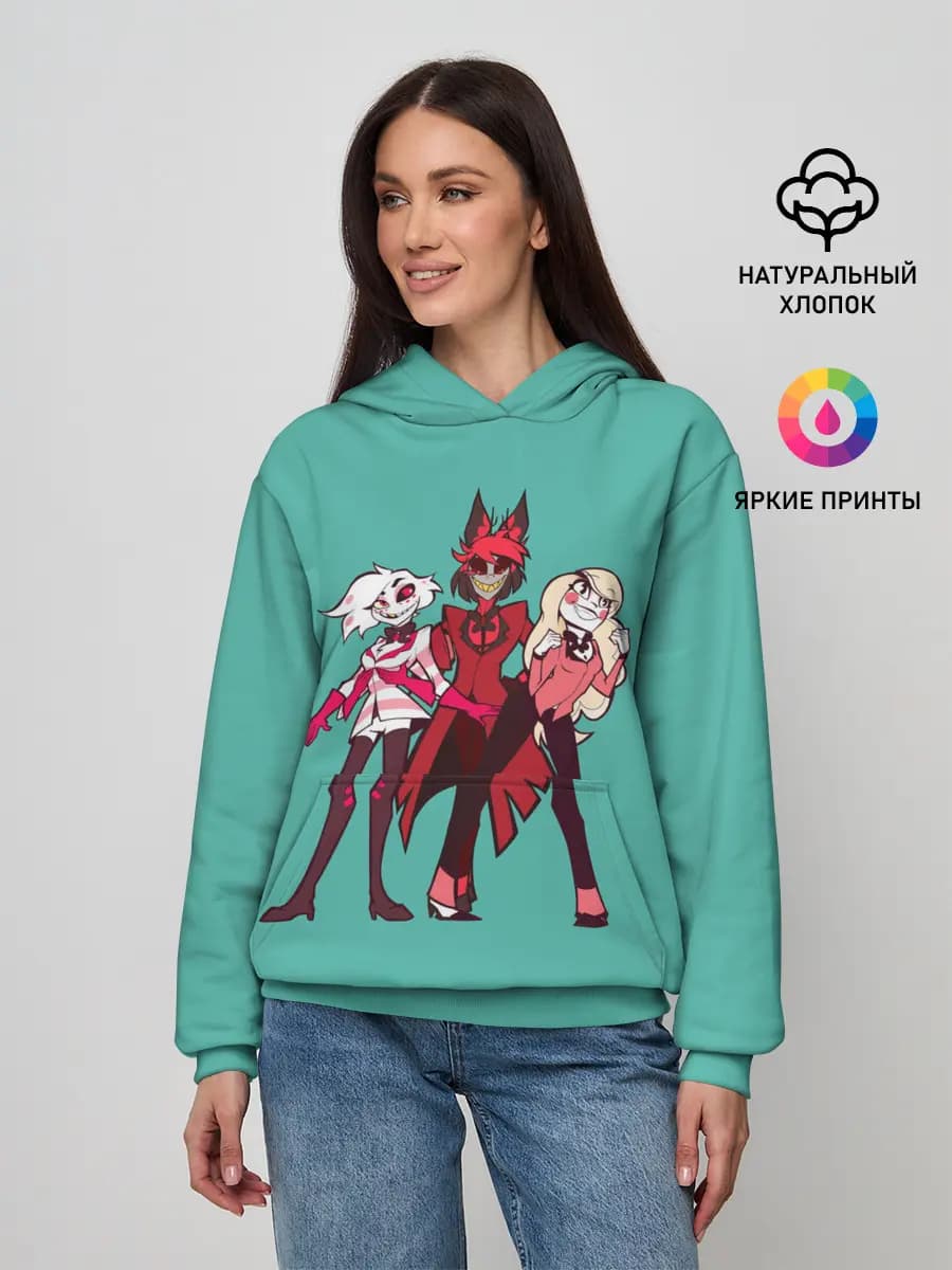 Женское худи