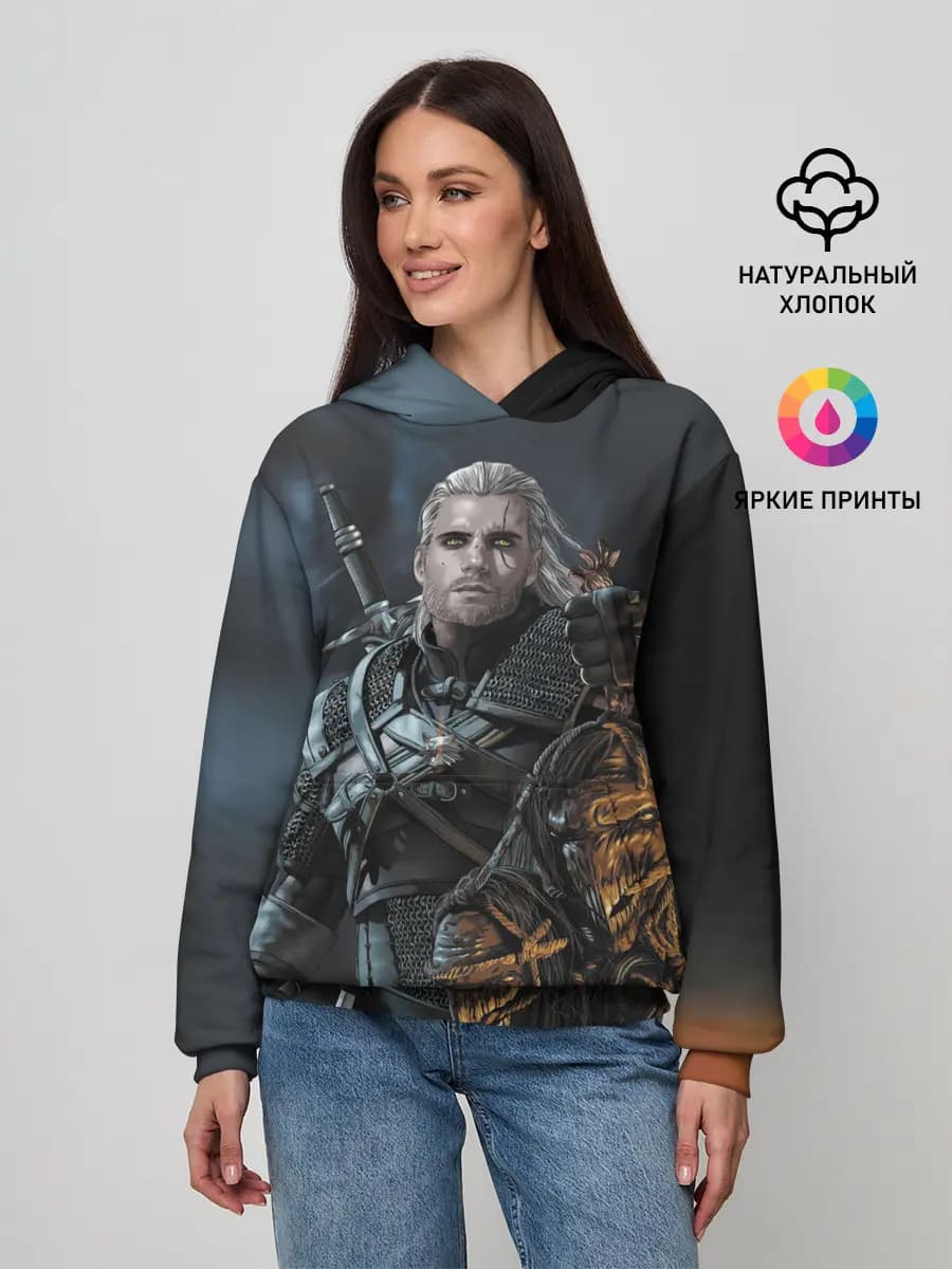 Женское худи