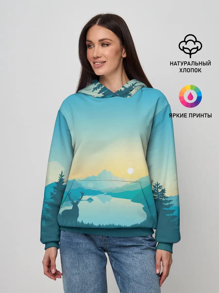 Женское худи