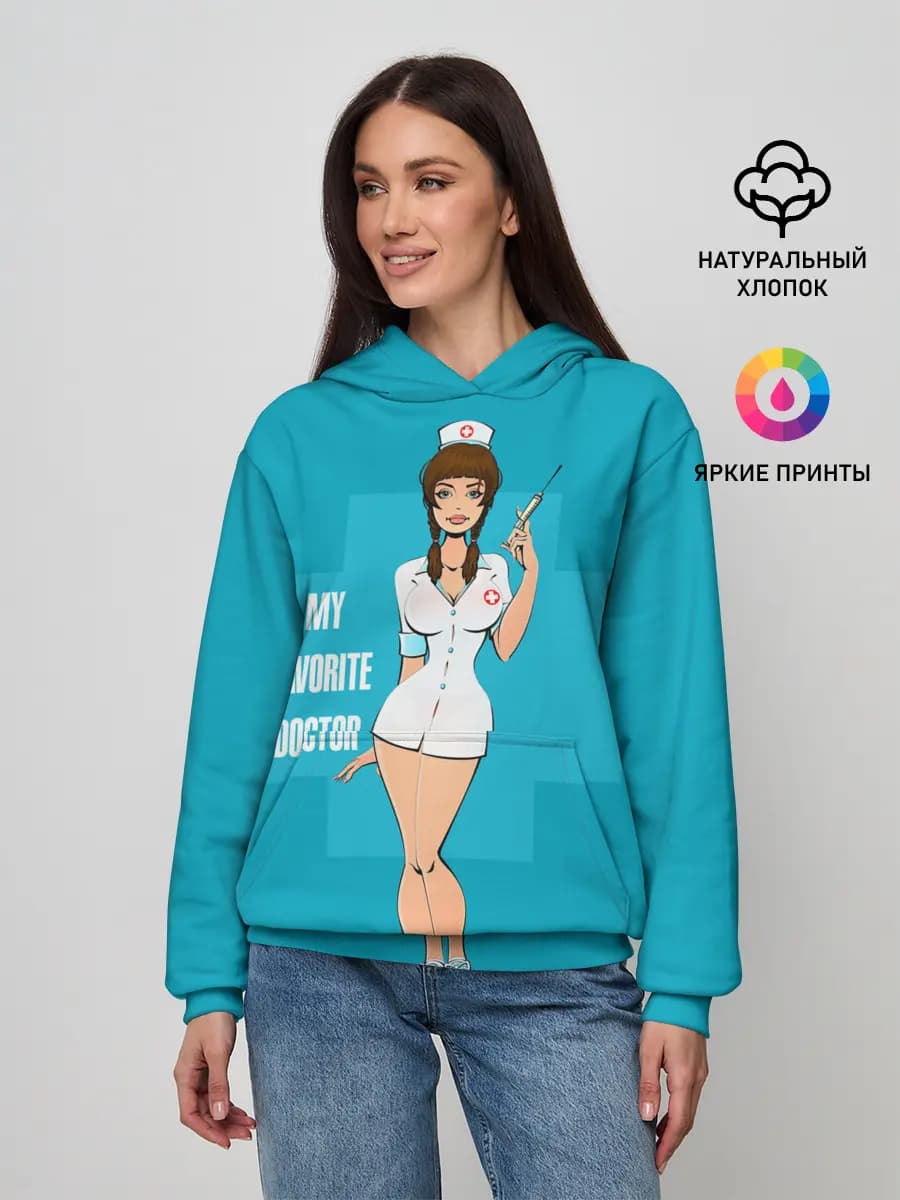 Женское худи