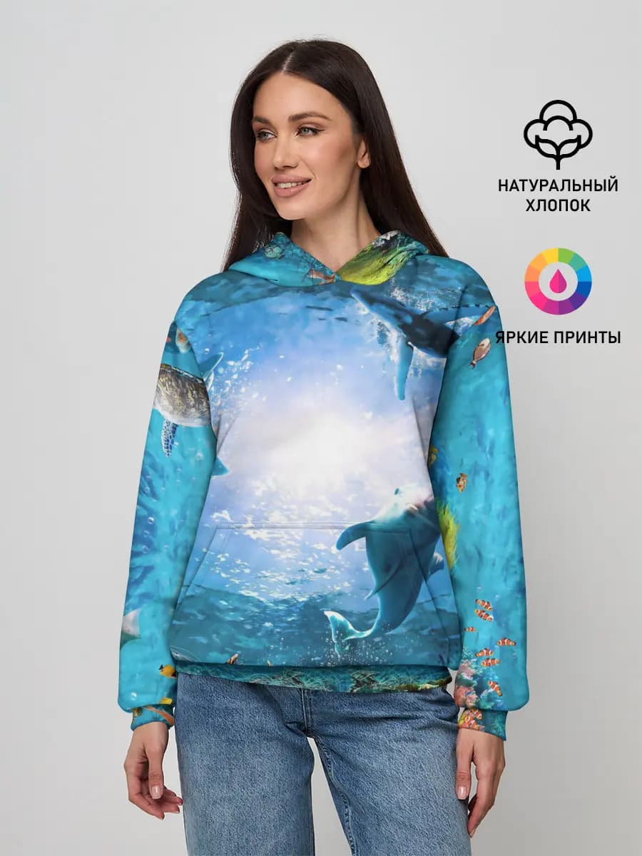 Женское худи