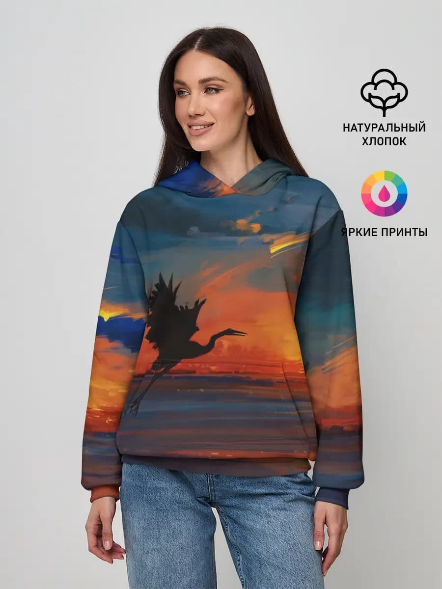 Женское худи
