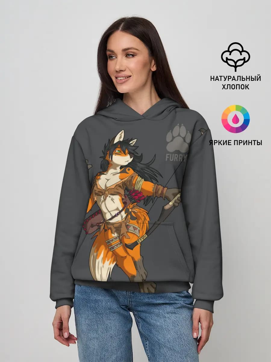 Женское худи
