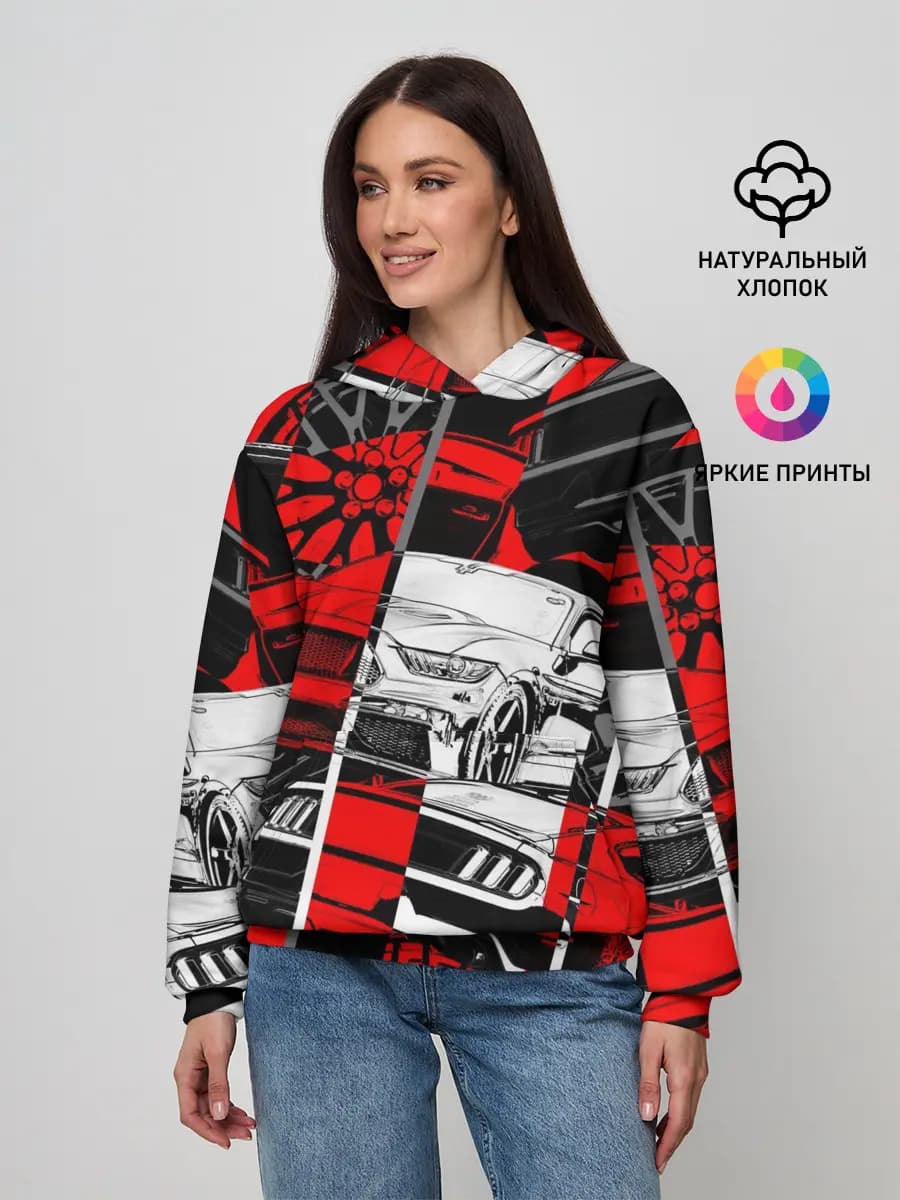 Женское худи
