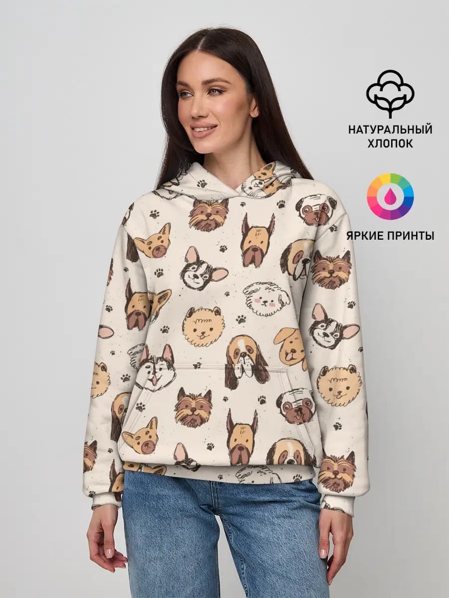Женское худи