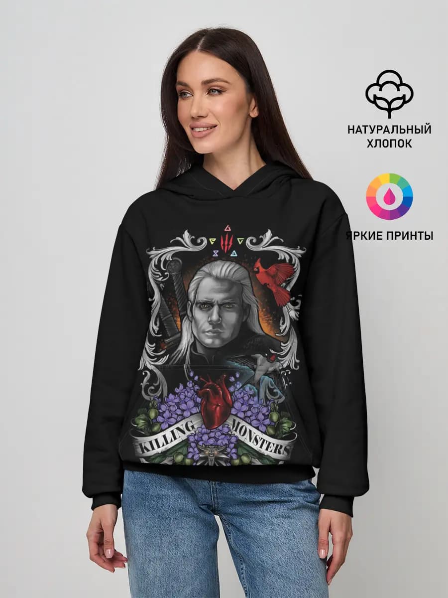 Женское худи