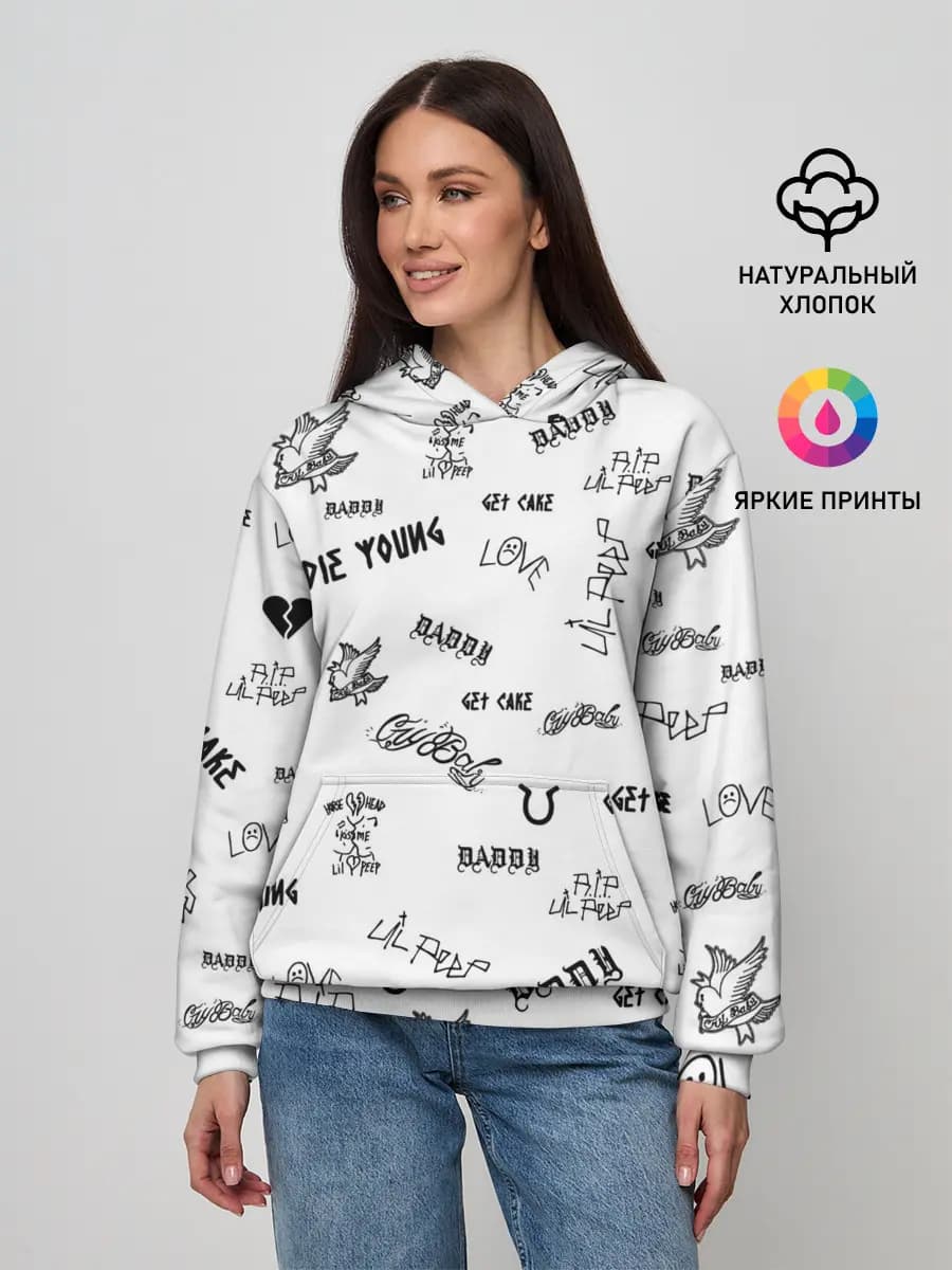 Женское худи