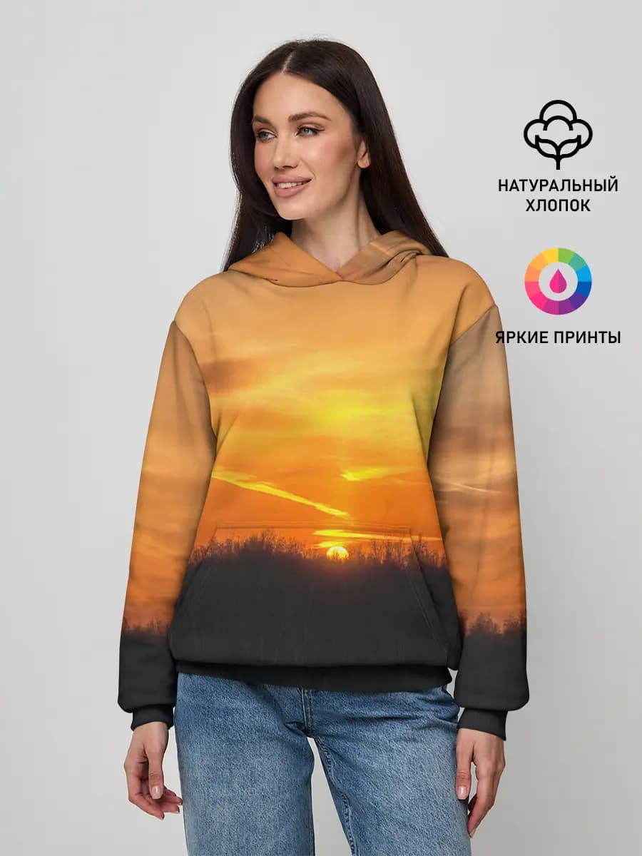 Женское худи
