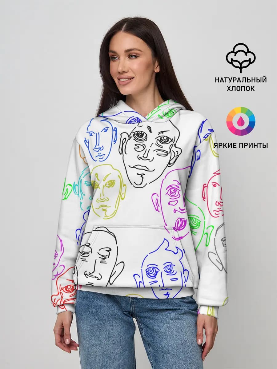 Женское худи