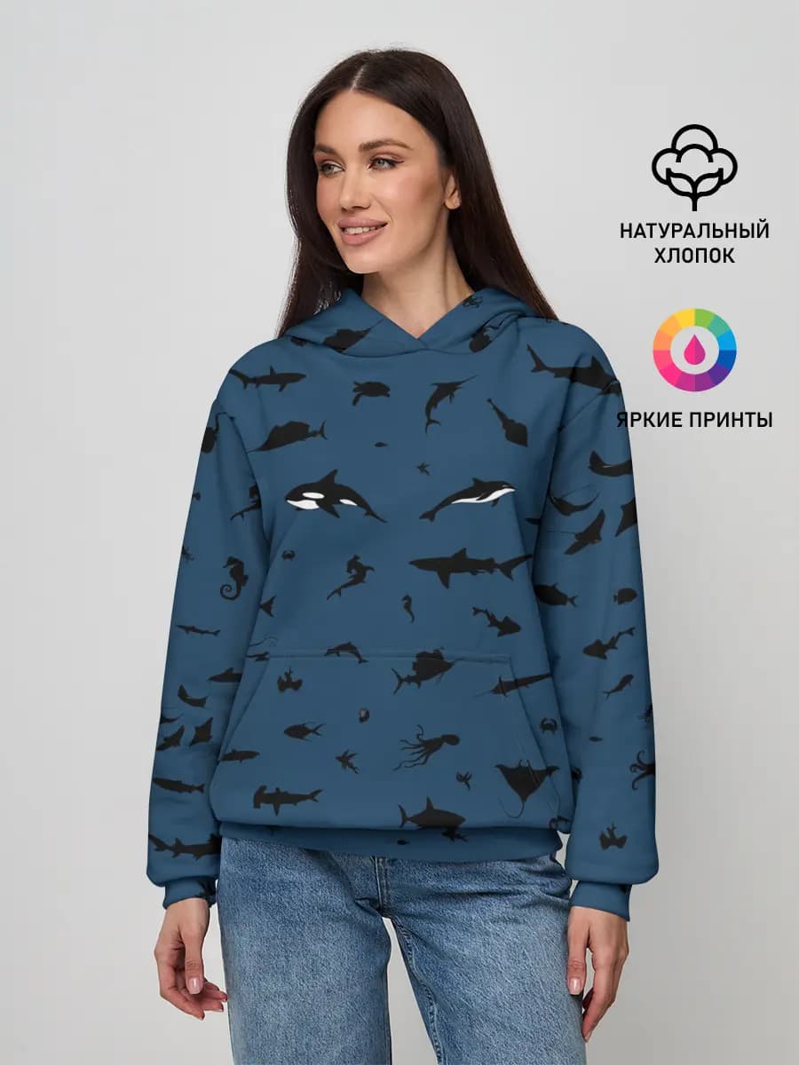 Женское худи