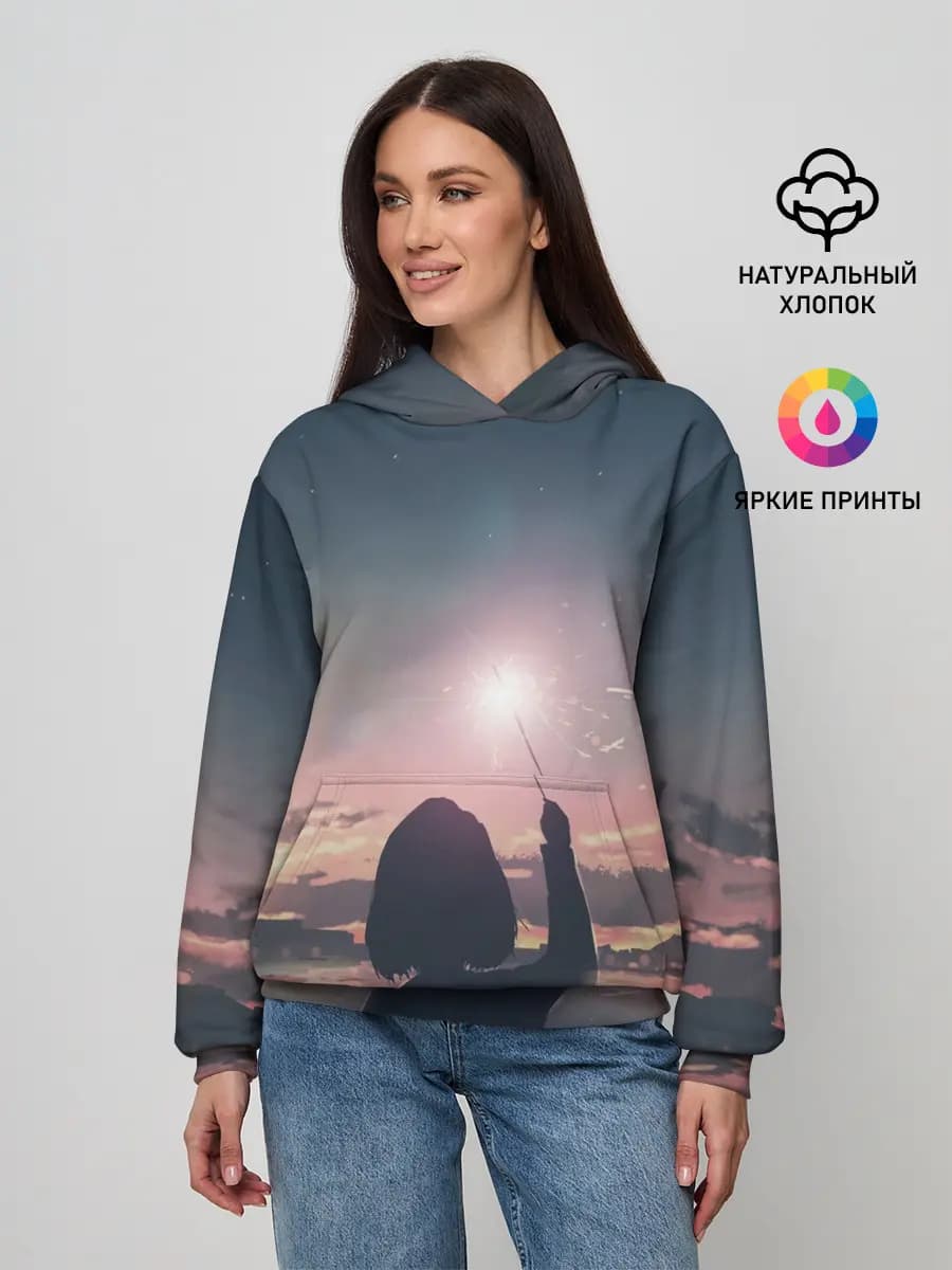 Женское худи