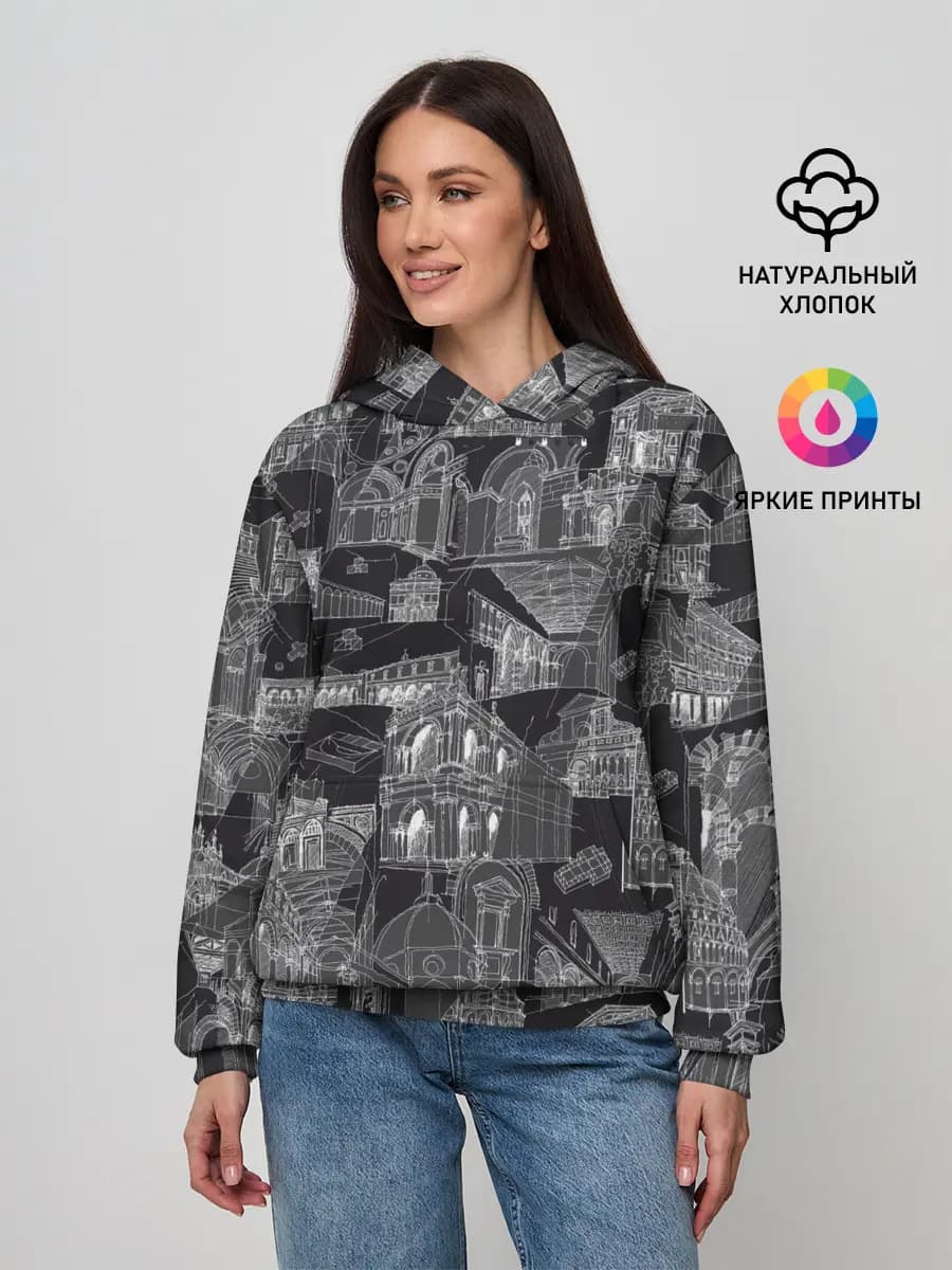 Женское худи