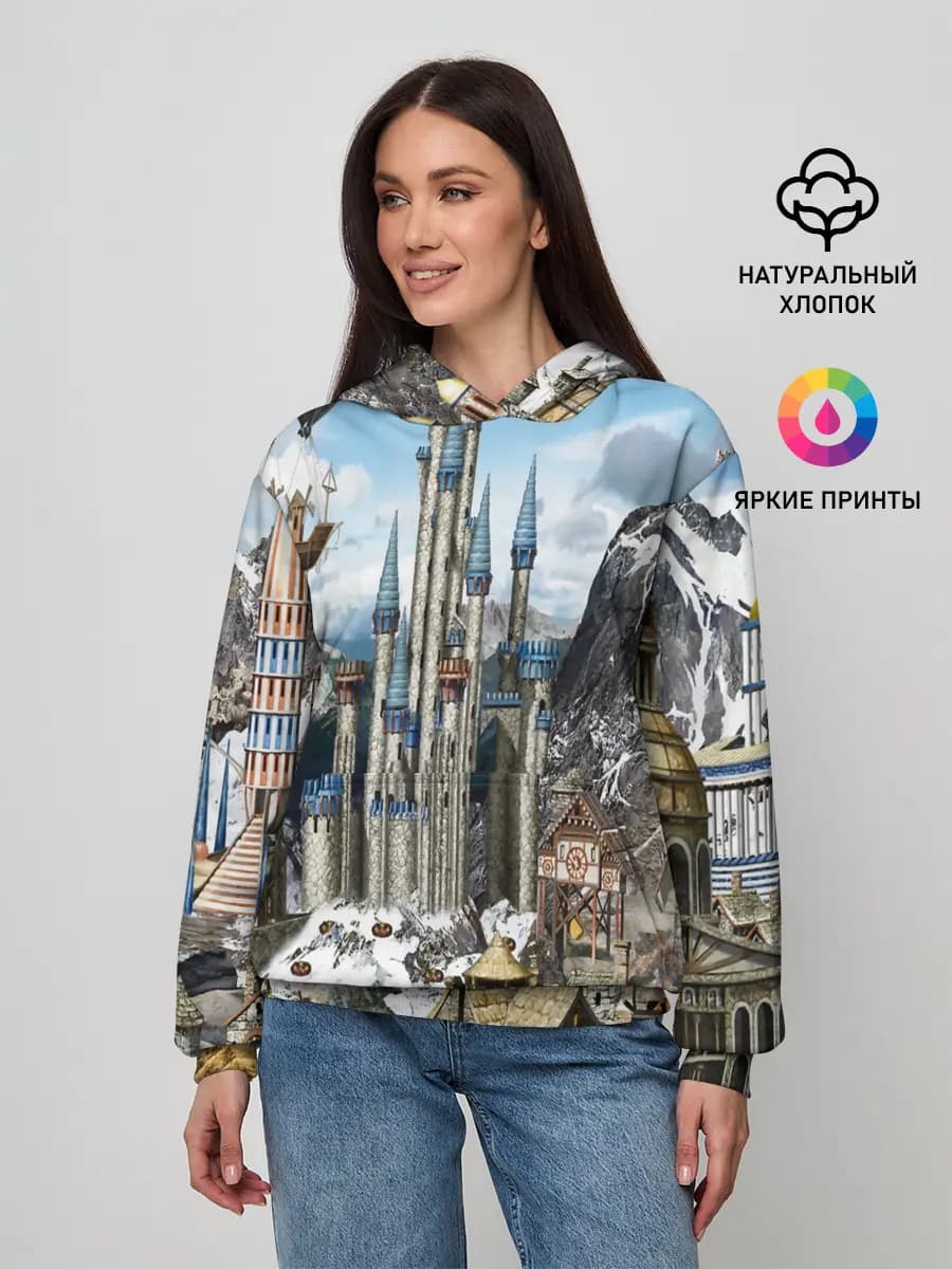 Женское худи