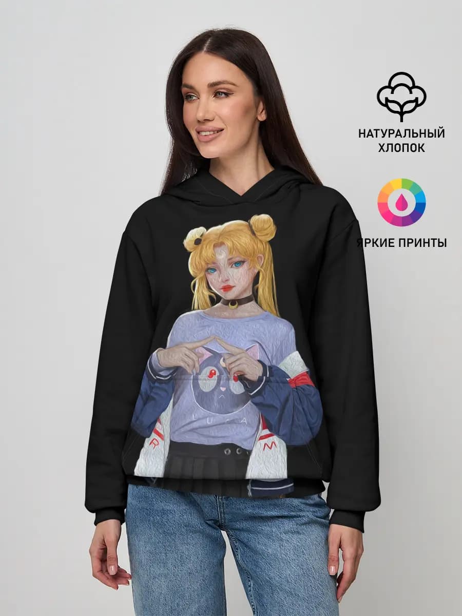 Женское худи