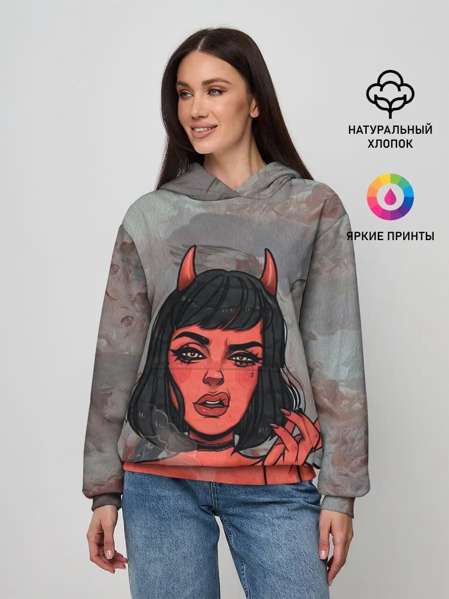 Женское худи