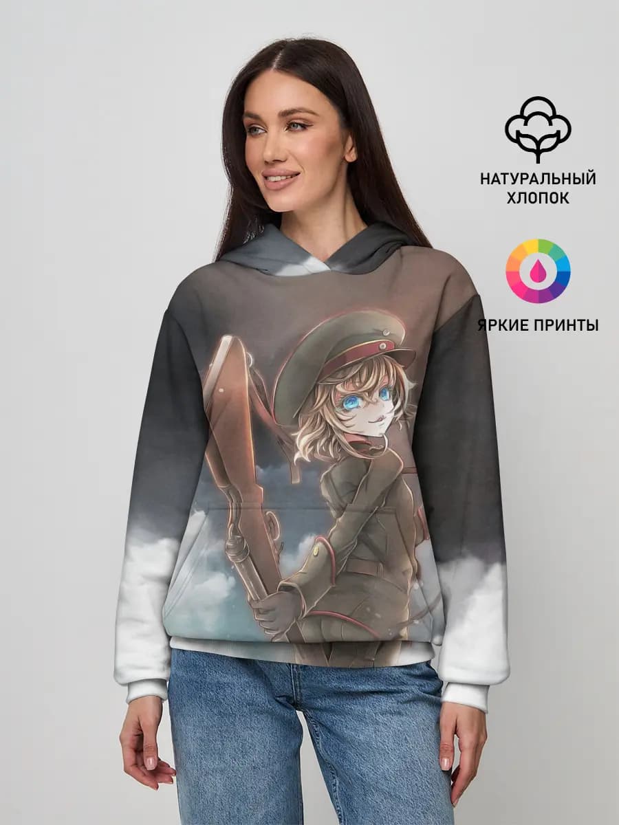 Женское худи