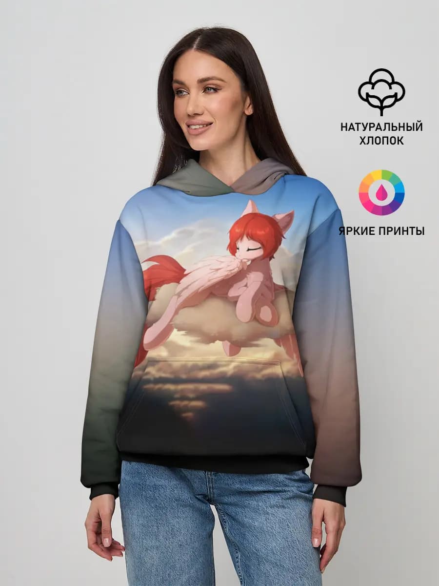 Женское худи