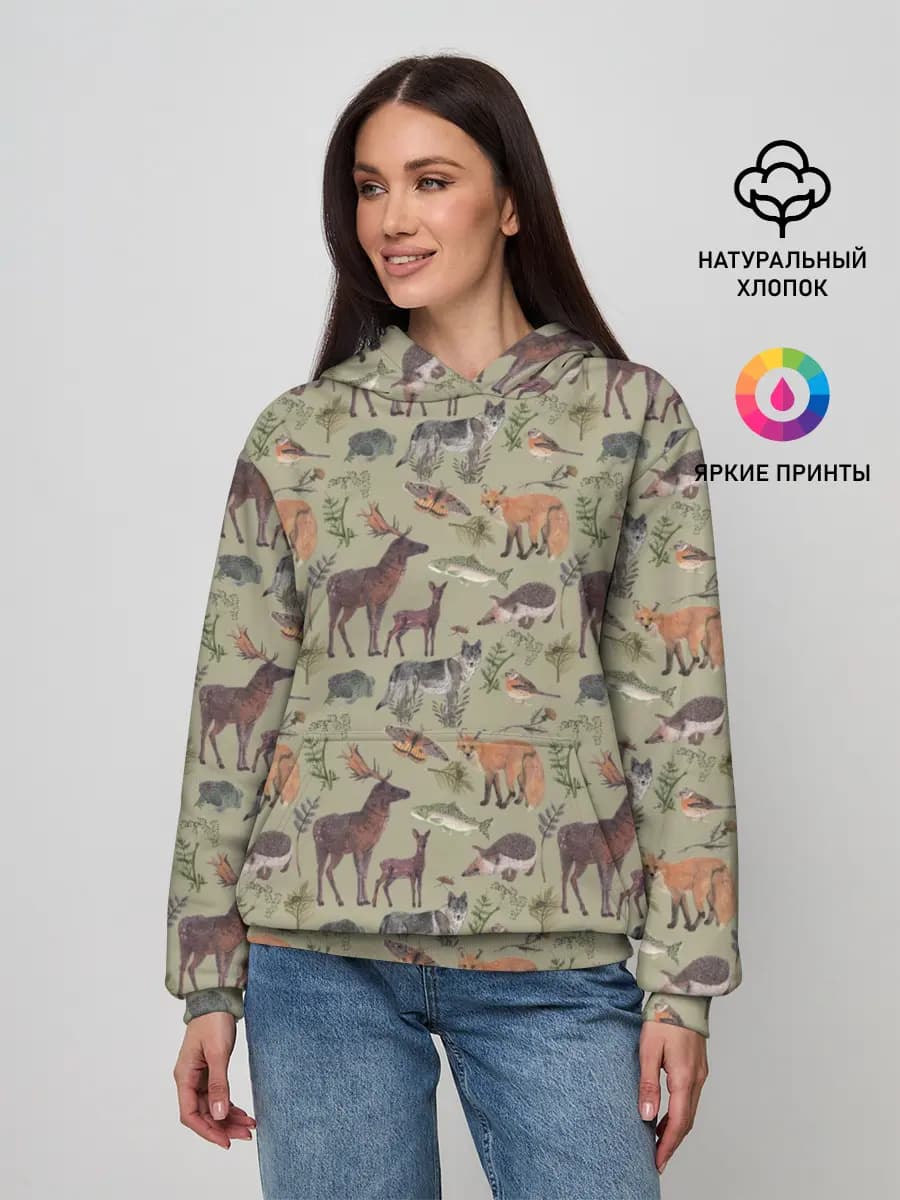Женское худи