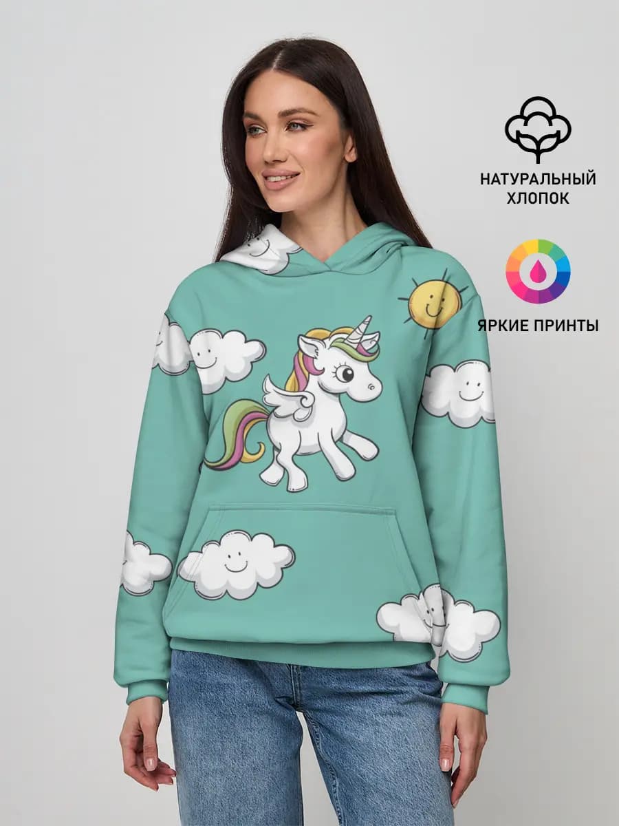 Женское худи