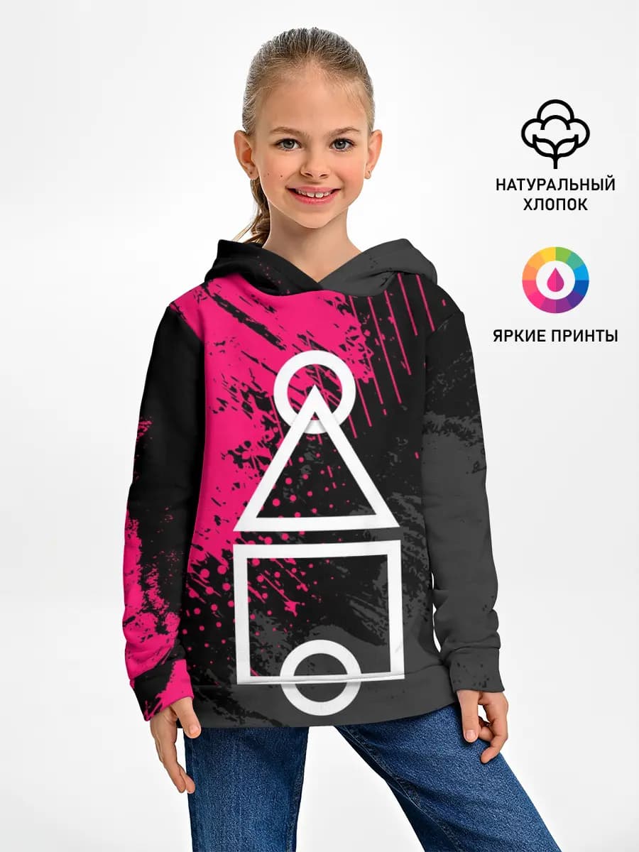 Игра в кальмара | Логотип из интро