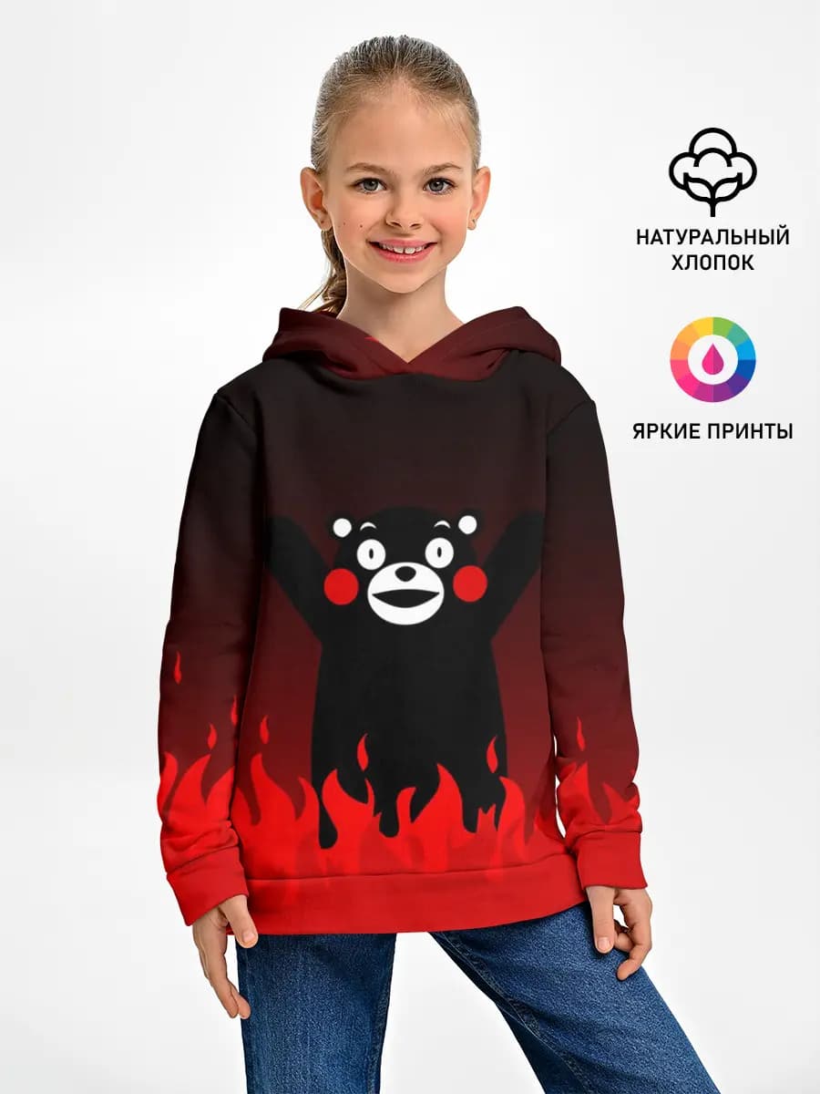 Kumamon горит