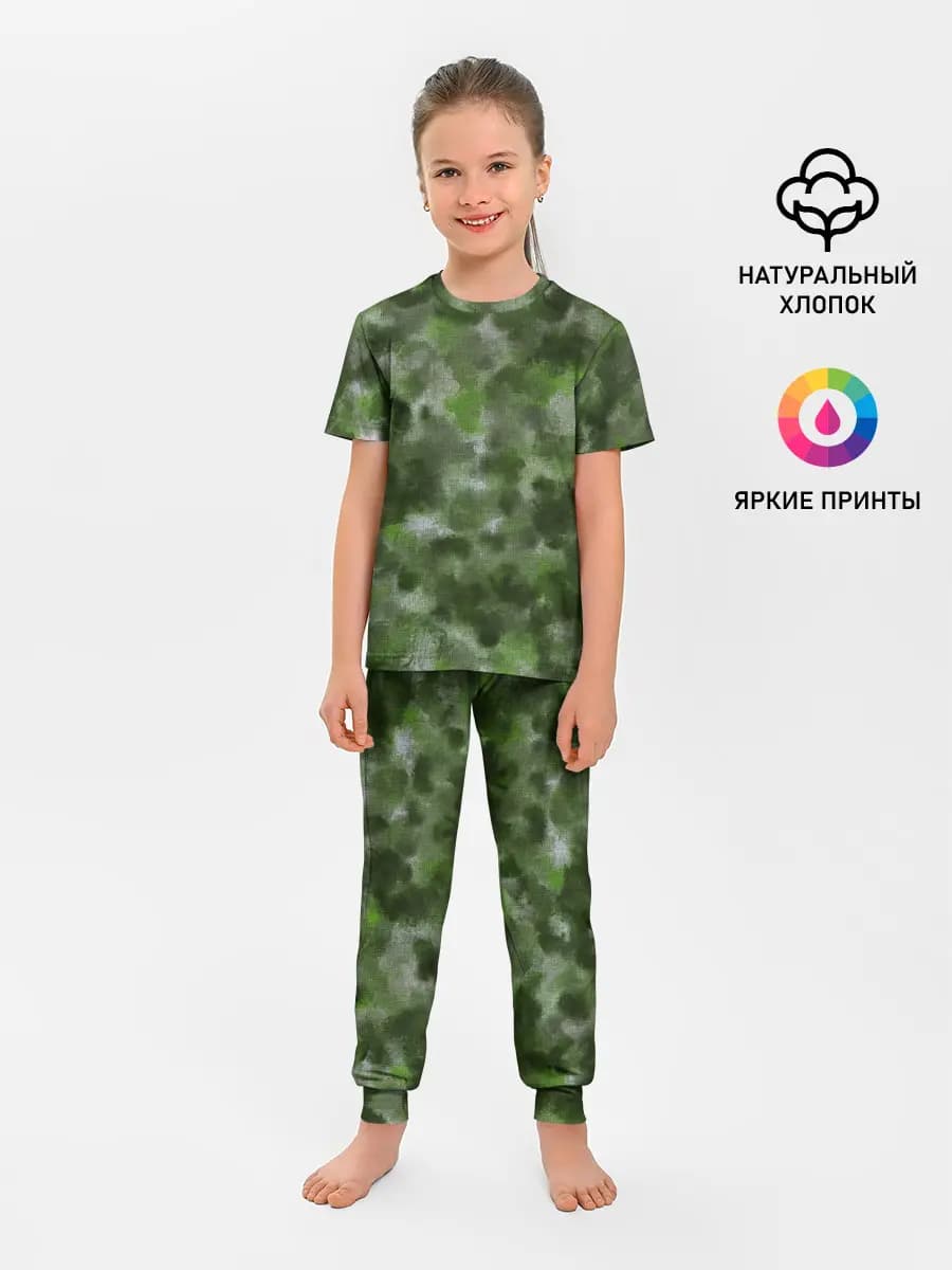 Детская пижама с брюками