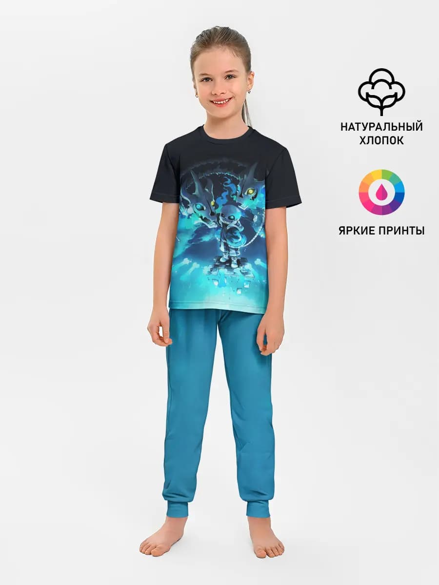 Детская пижама с брюками