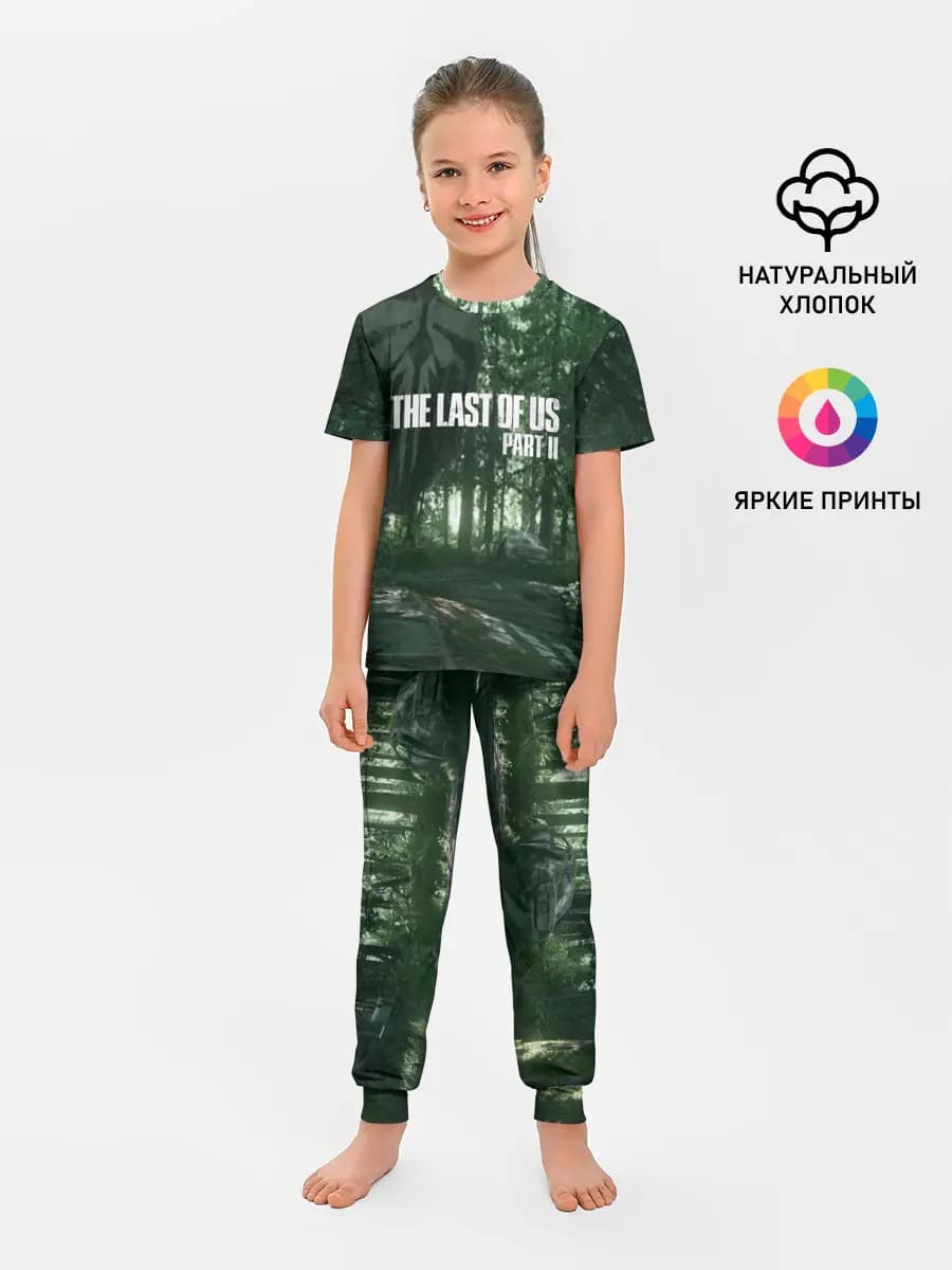 Детская пижама с брюками