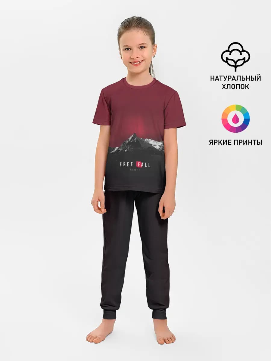 Детская пижама с брюками