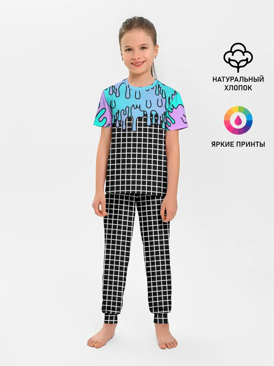 Детская пижама с брюками