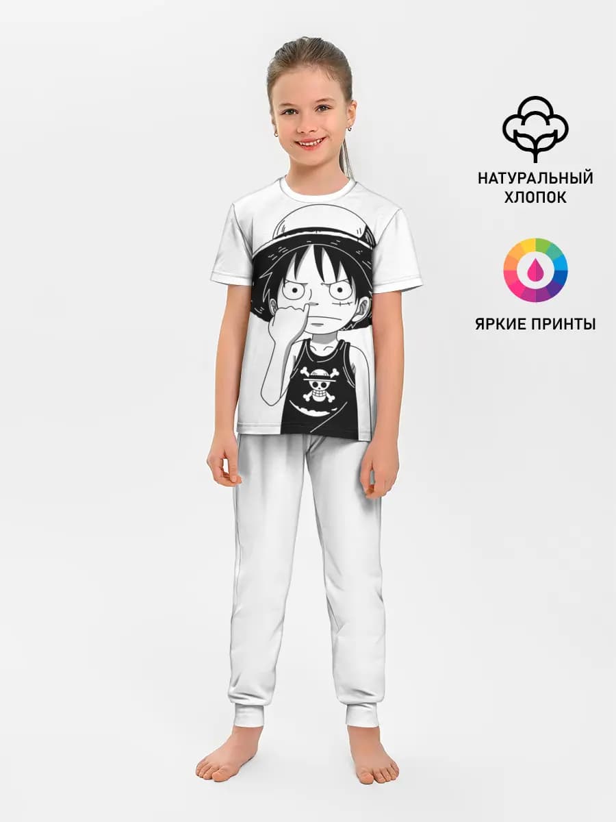 палец в носу One Piece