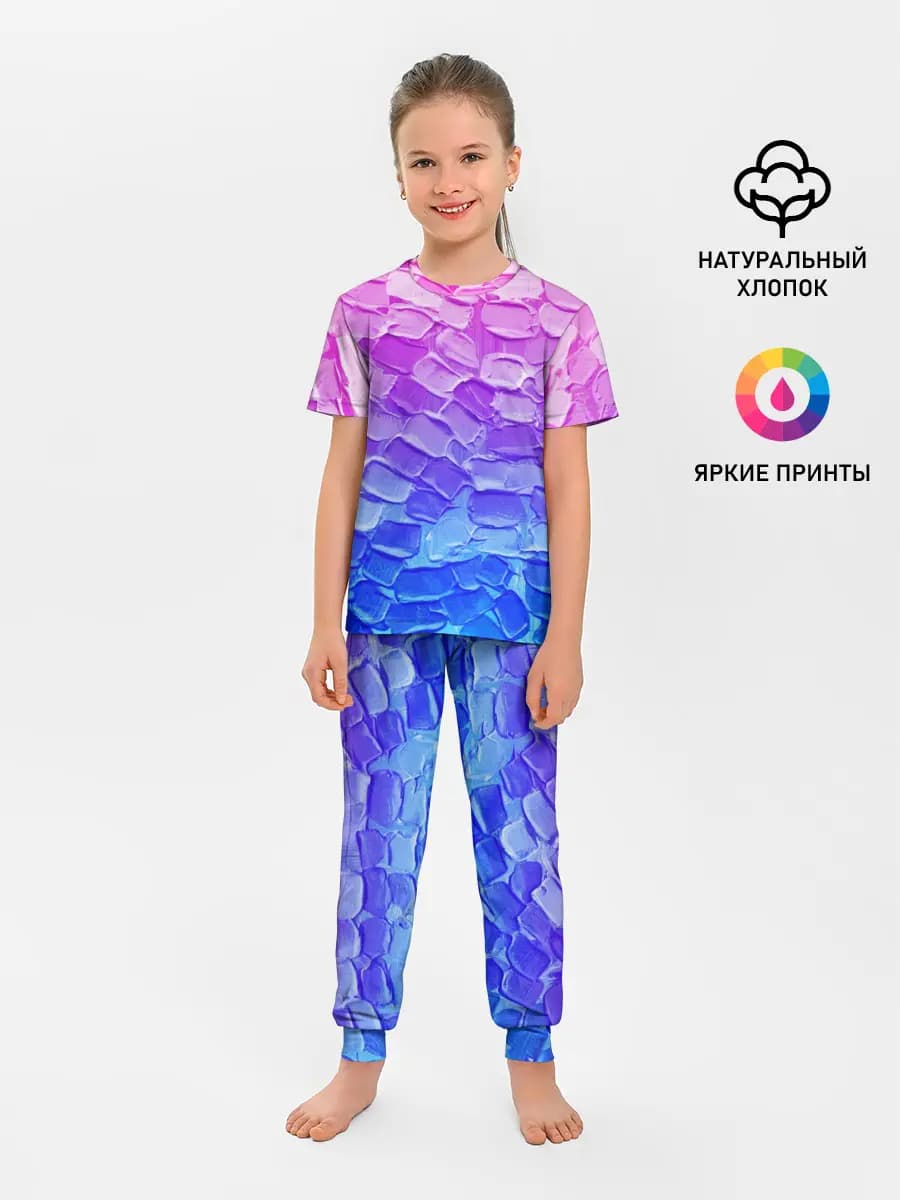 Детская пижама с брюками