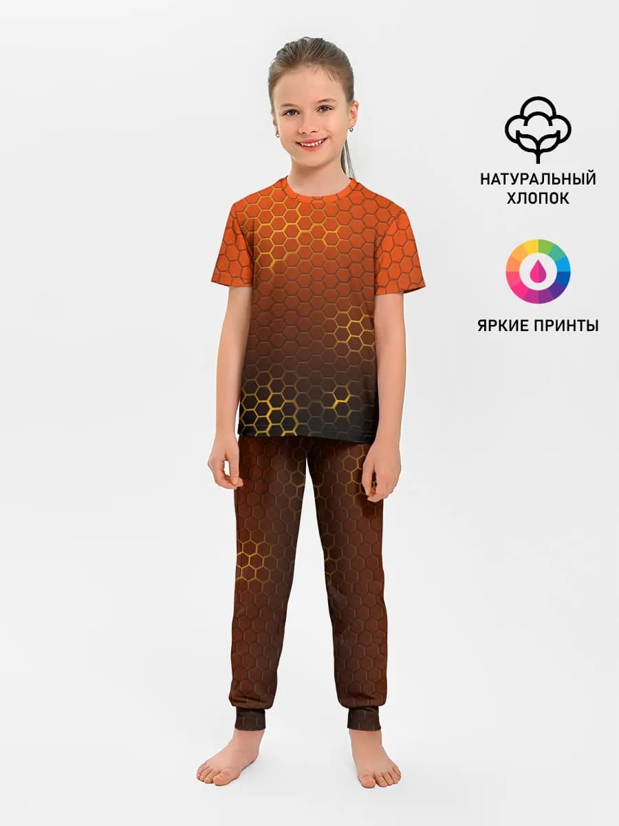 Детская пижама с брюками