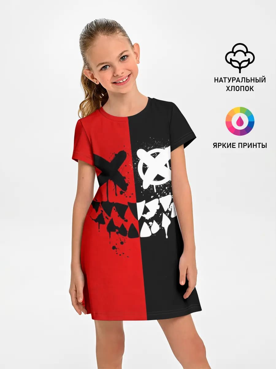 Smail Black and red