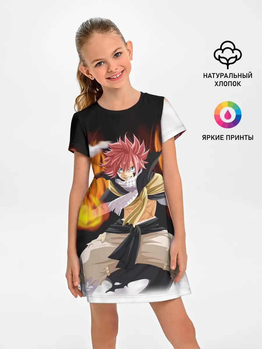 Fairy Tail воинственный Нацу
