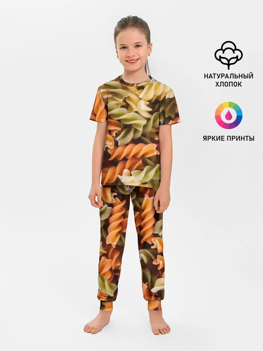 Детская пижама с брюками