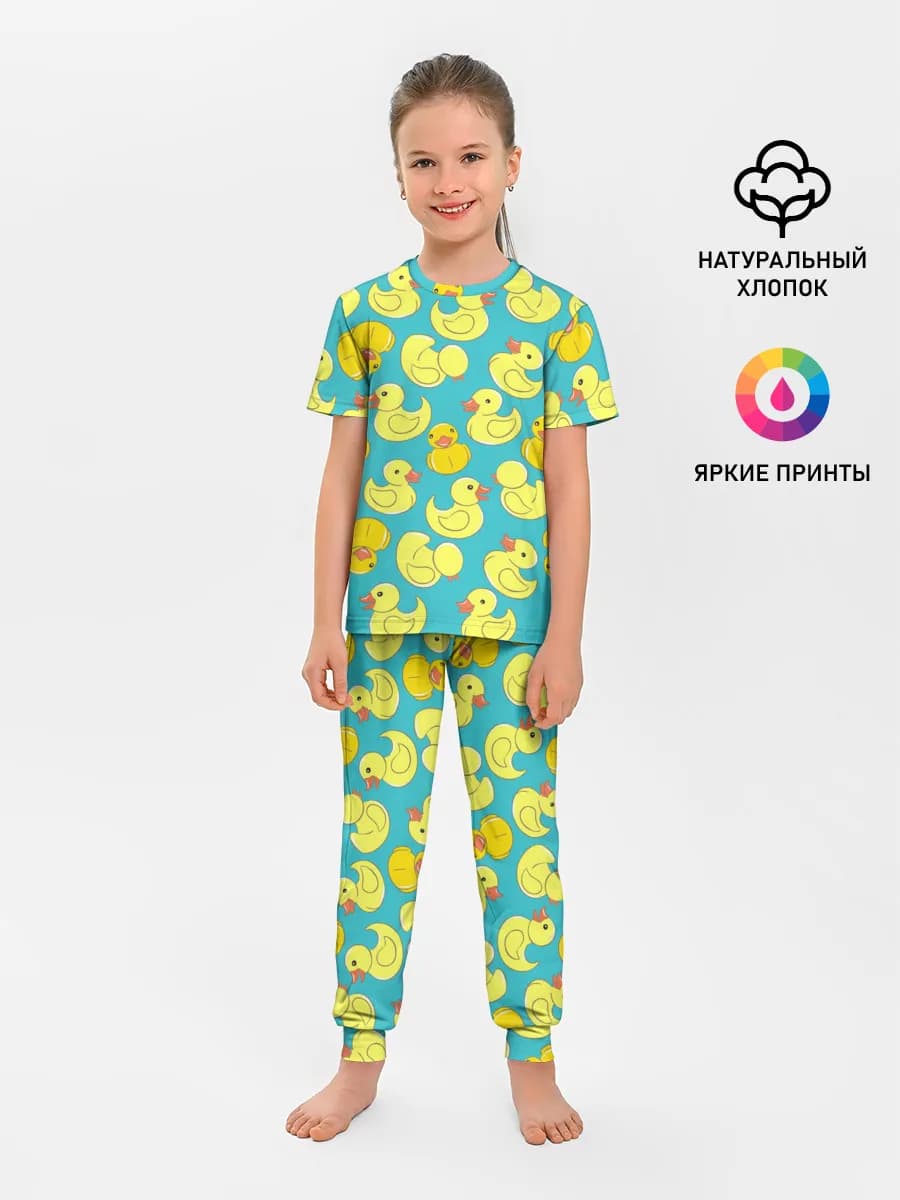Детская пижама с брюками