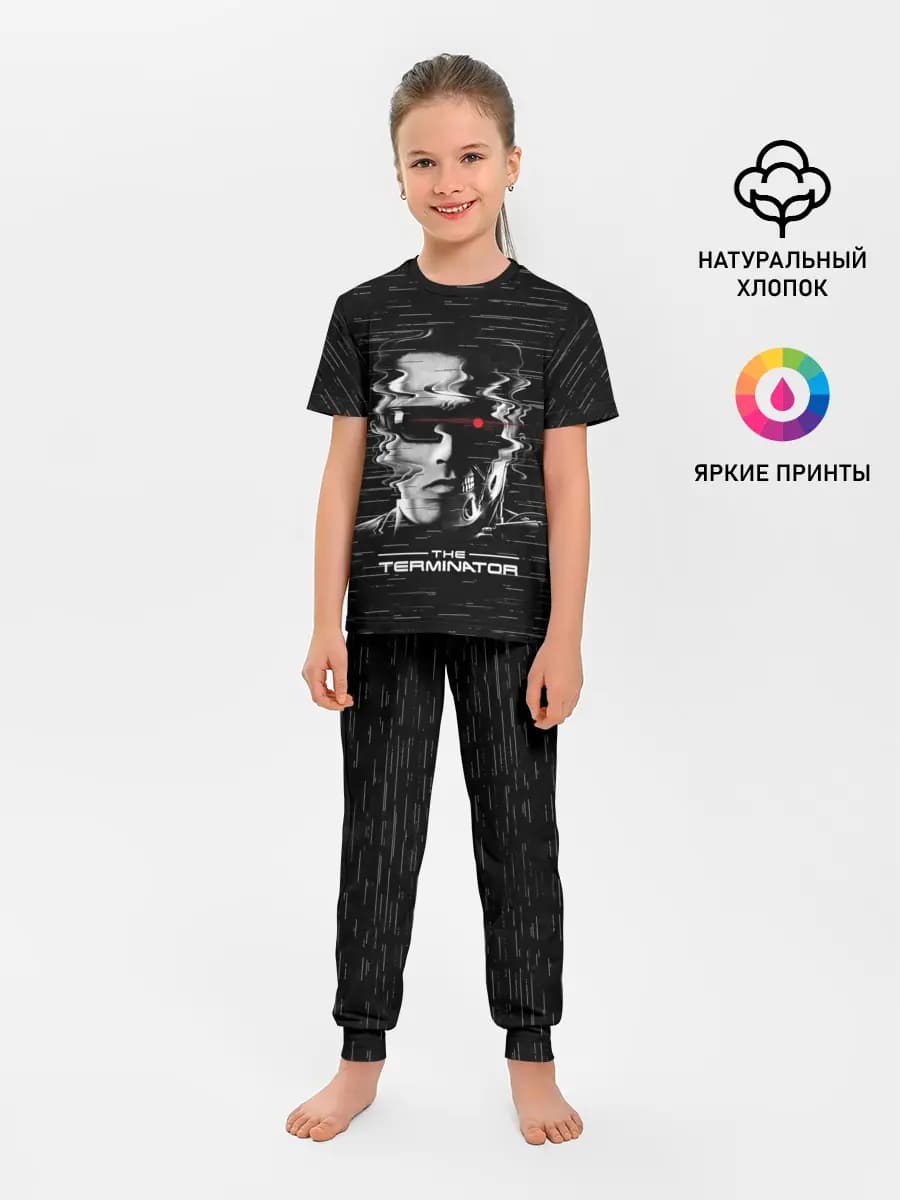 Детская пижама с брюками