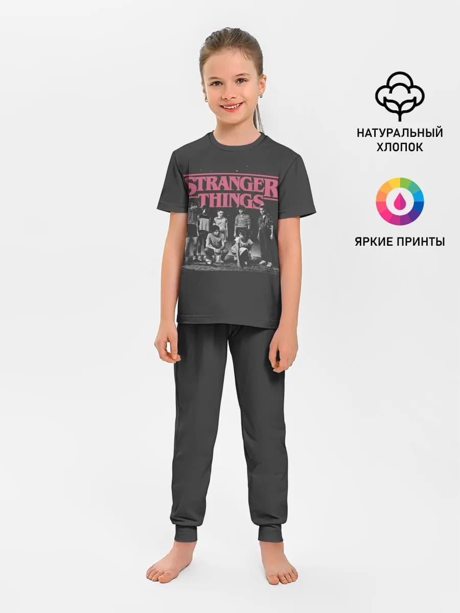 Детская пижама с брюками