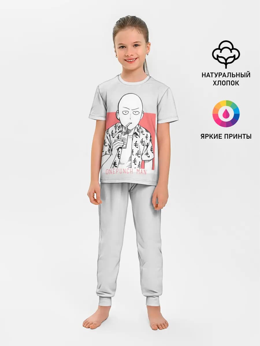 Детская пижама с брюками