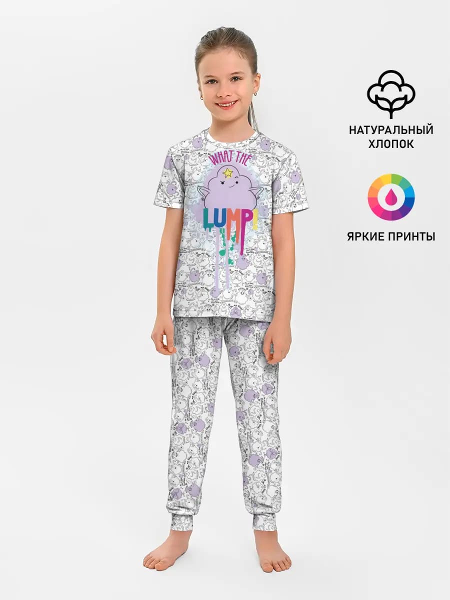 Детская пижама с брюками